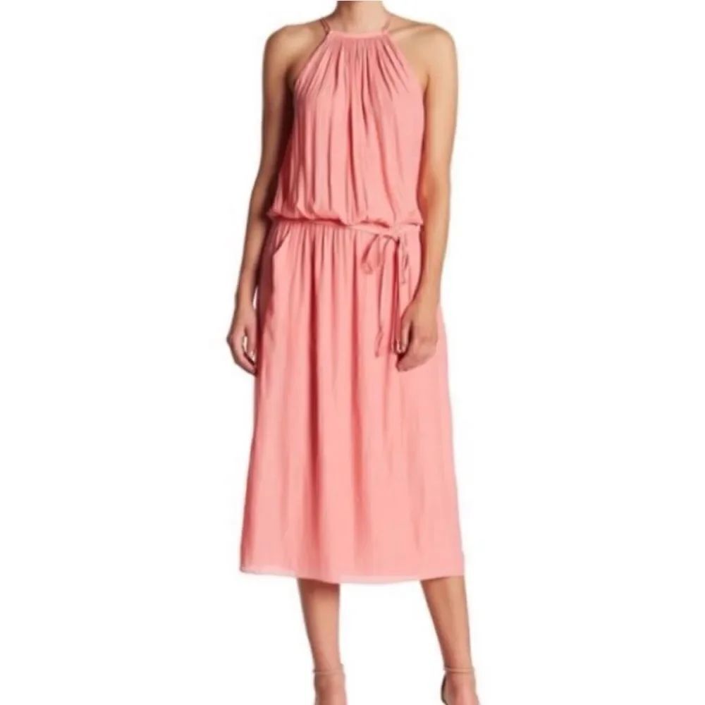 Ramy Brook Anya Dress in  Coral Size S  Néw With Tags